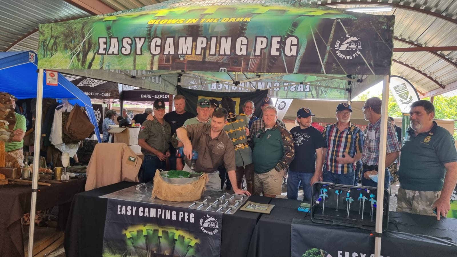 Once again Easy Camping Peg standing out at the Military Fare